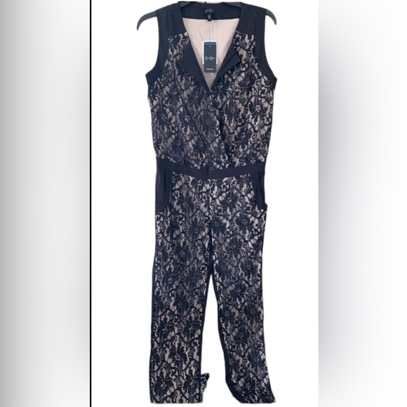 ❣️*NWT JessicaSimpson Lace HOLIDAY Jumper NWT Size S - Picture 1 of 8